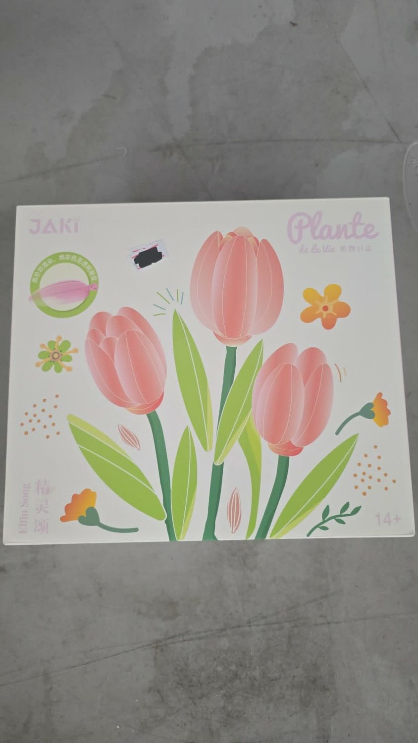 Jaki Mini Lego Pink Flowers