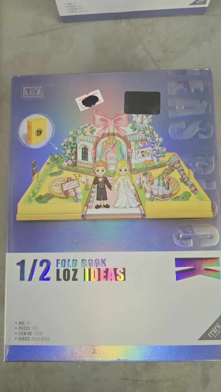 LOZ Mini Lego 781pc Wedding