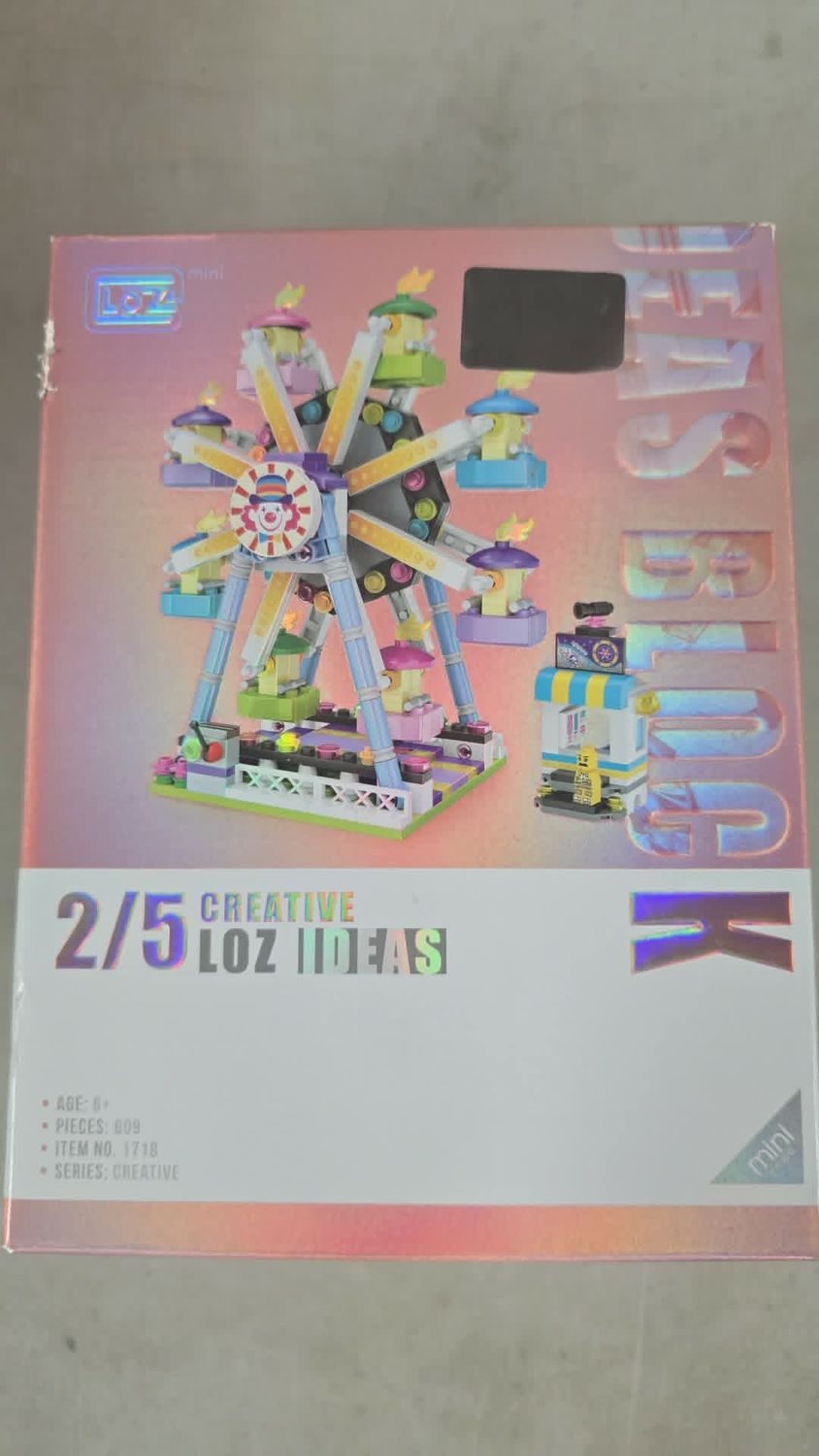 LOZ Mini Lego 609pc Ferris Wheel