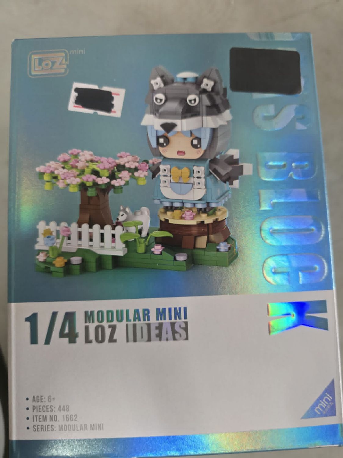 LOZ Mini Lego 448pc Wolf LOZ Mini Lego 448pc Wolf