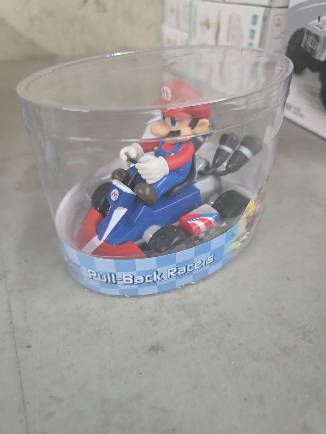 Pull Back and Go Racers Pull Back and Go Racers, Size: Mario