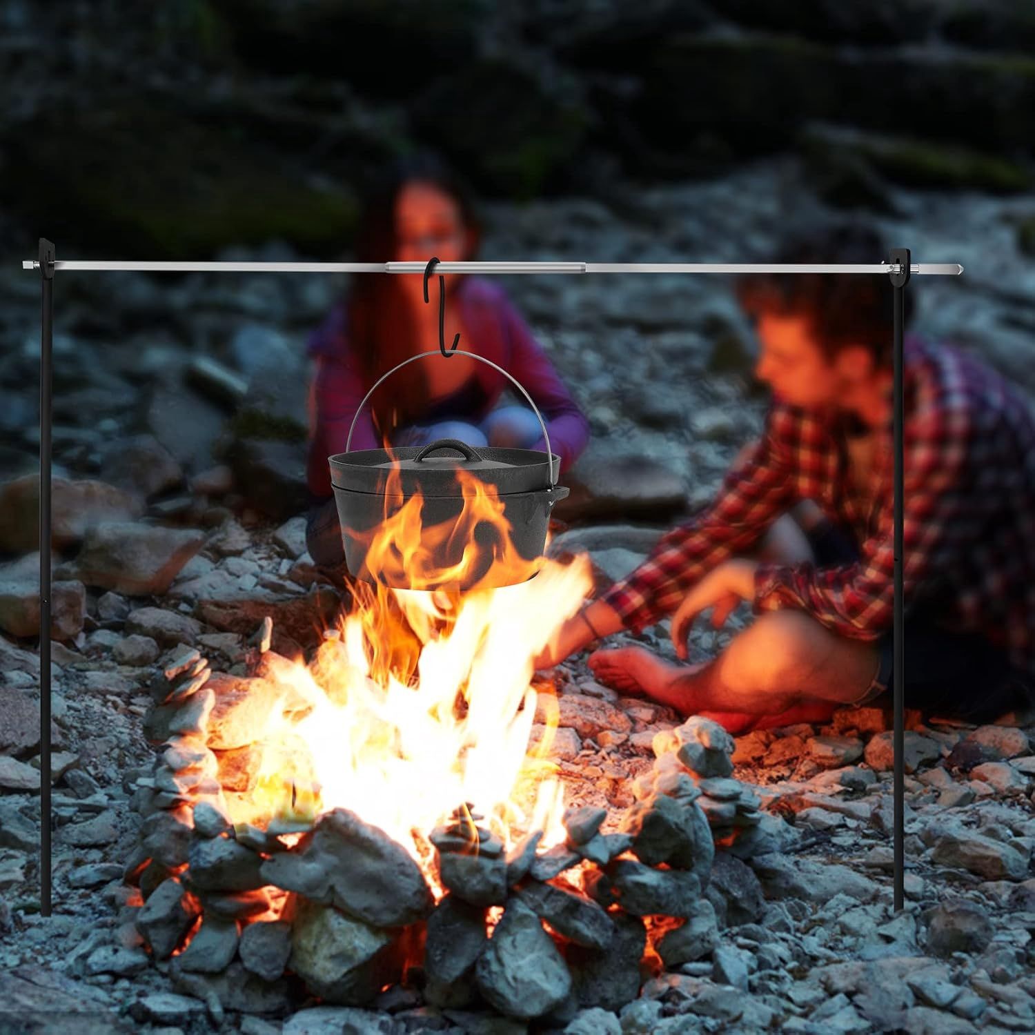 Onlyfire Cordless Rotisserie Kit for Campfire Onlyfire Cordless Rotisserie Kit for Campfire