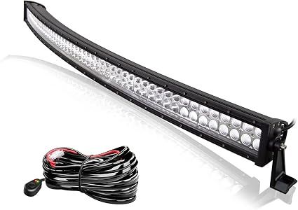 Willpower 52 Inch 300W Curved Led Light Bar Spot Flood Combo Waterproof LED Willpower 52 Inch 300W Curved Led Light Bar Spot Flood Combo Waterproof LED
