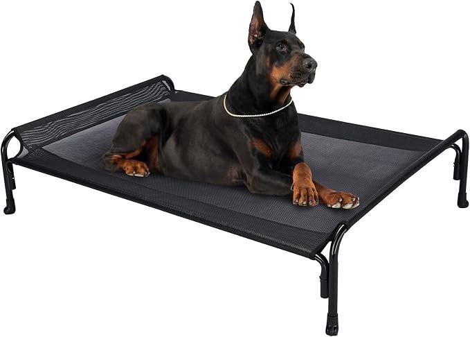 Veehoo Elevated Dog Bed, Outdoor Raised Dog Cots Bed for Large Dogs 58" Veehoo Elevated Dog Bed, Outdoor Raised Dog Cots Bed for Large Dogs 58"