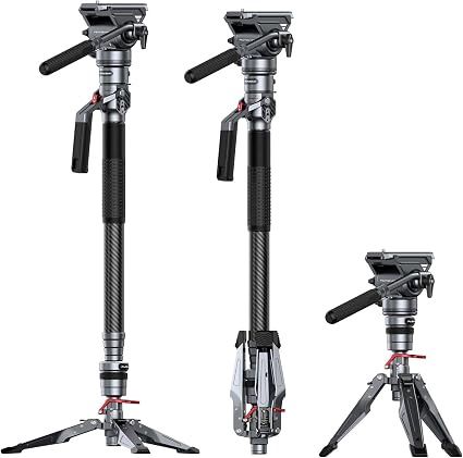 SmallRig 175cm / 68.9" Carbon Fiber Video Monopod for Camera SmallRig 175cm / 68.9" Carbon Fiber Video Monopod for Camera
