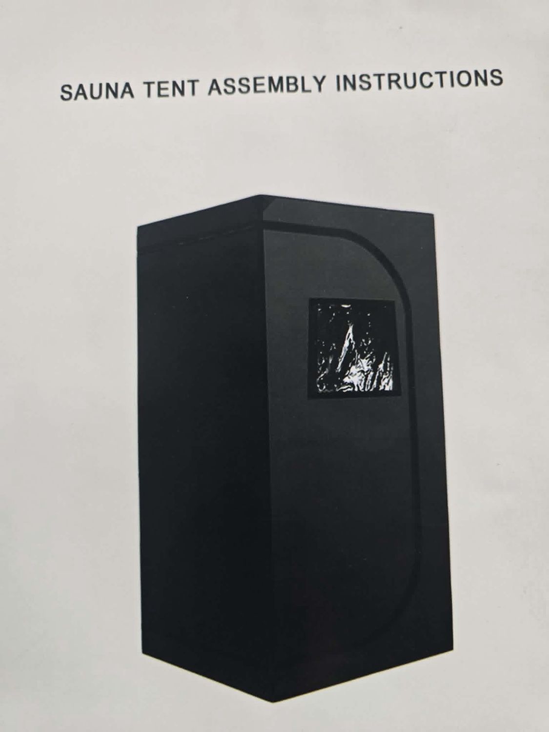 Sauna Tent (Tent Only)