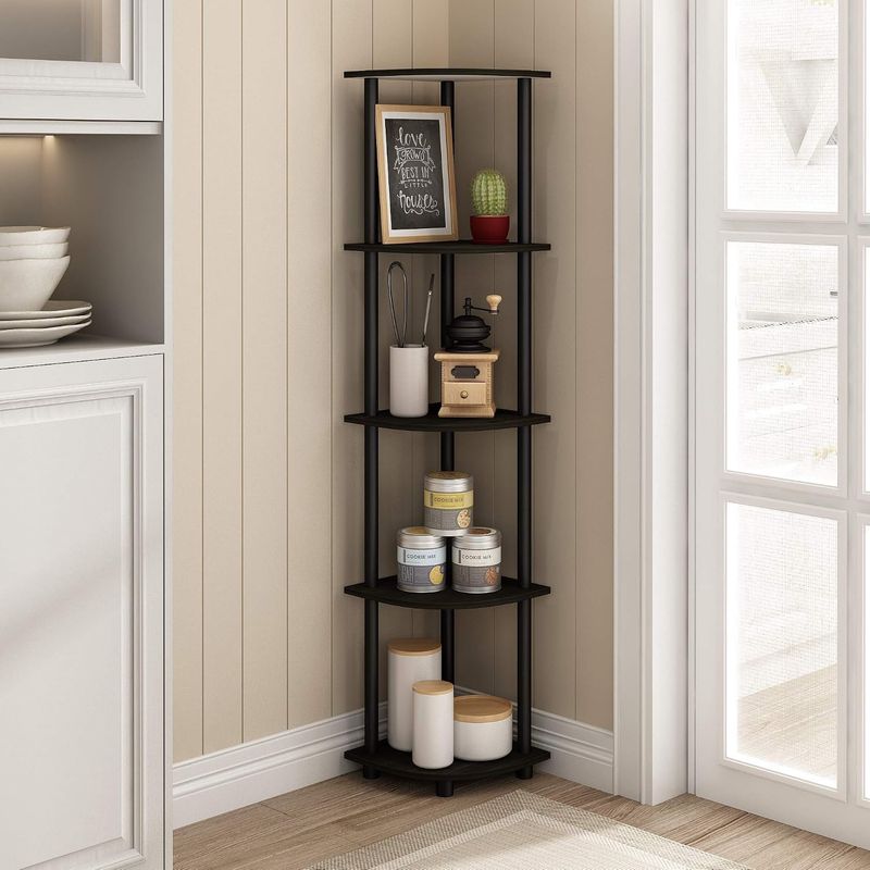 Turn-N-Tube 5-Tier Corner Shelf Turn-N-Tube 5-Tier Corner Shelf