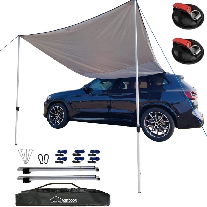 Portable Large Suction Cups Car Awning Portable Large Suction Cups Car Awning