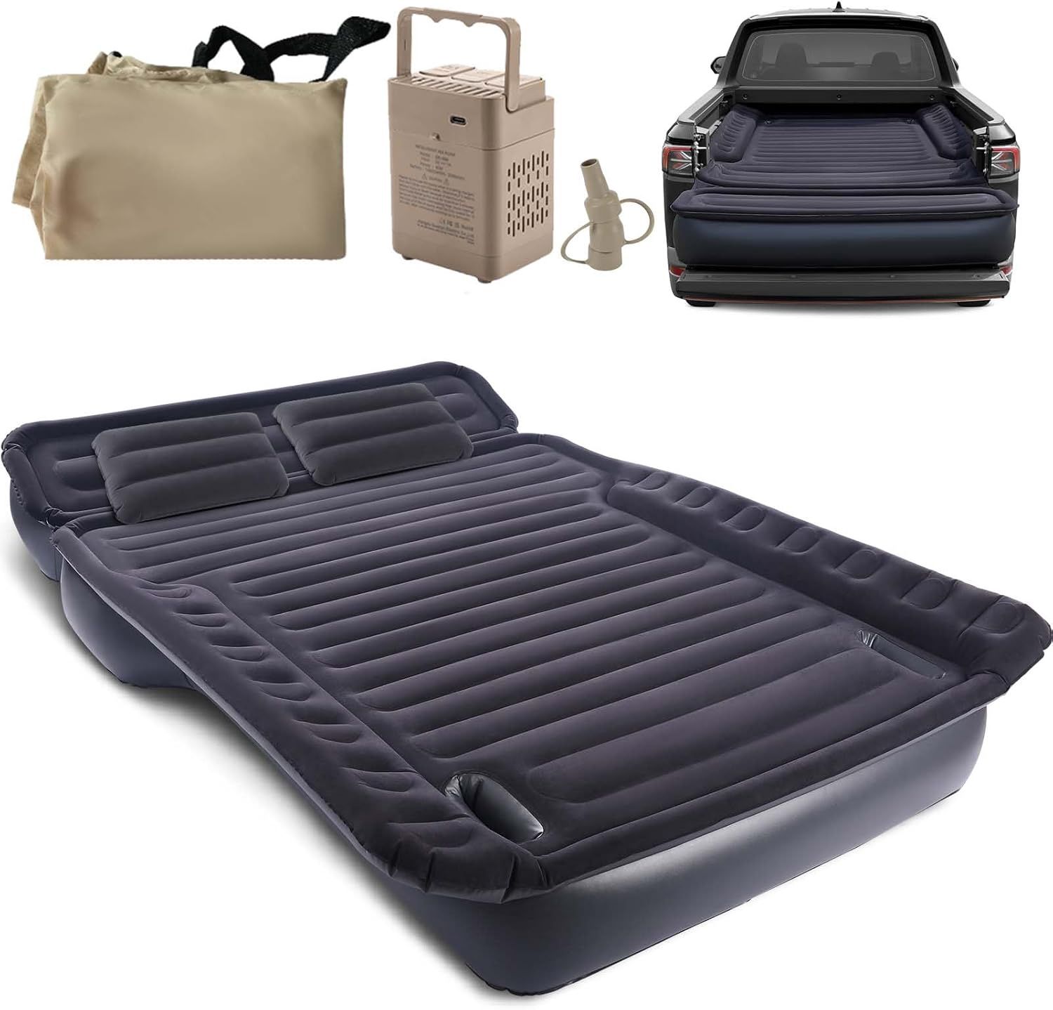 Truck Bed Air Mattress for 5.5-6.5Ft,