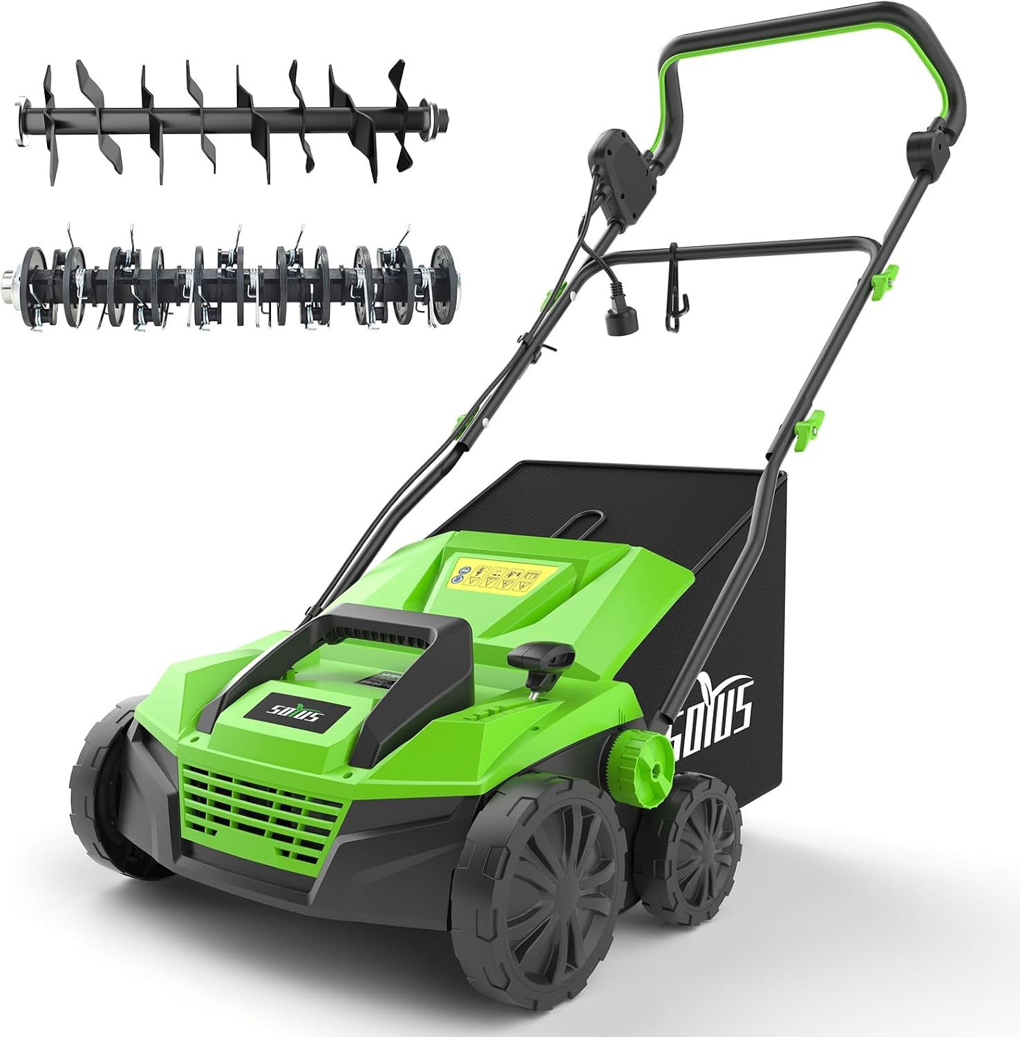 *USED* SOYUS 15-Inch 13 Amp Electric Dethatcher and Scarifier (MSRP $179.95) *USED* SOYUS 15-Inch 13 Amp Electric Dethatcher and Scarifier (MSRP $179.95)