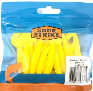 Shur Strike Grubs 10cm Pack of 15 Shur Strike Grubs 10cm Pack of 15