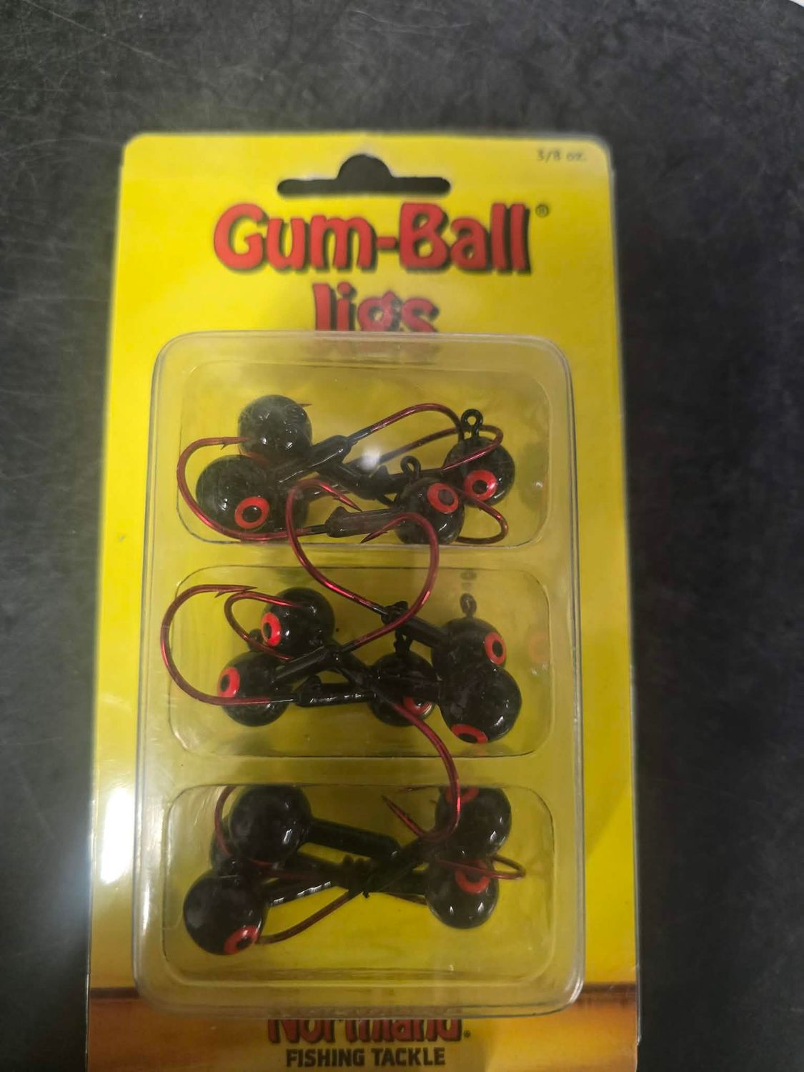 15pc Gum-Ball Jig Heads 3/8oz 15pc Gum-Ball Jig Heads 3/8oz