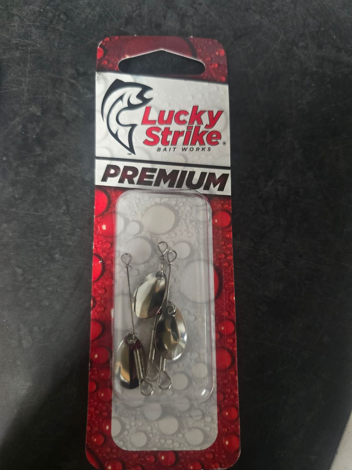 Lucky Strike Single Spinner Silver 3 pc