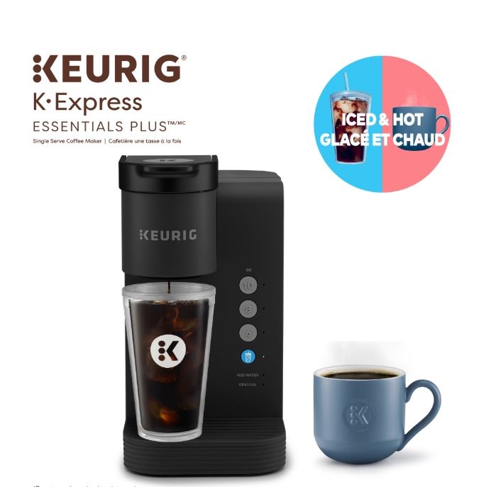 Keurig K-Express Essentials Plus Single Serve K-Cup Coffee Maker