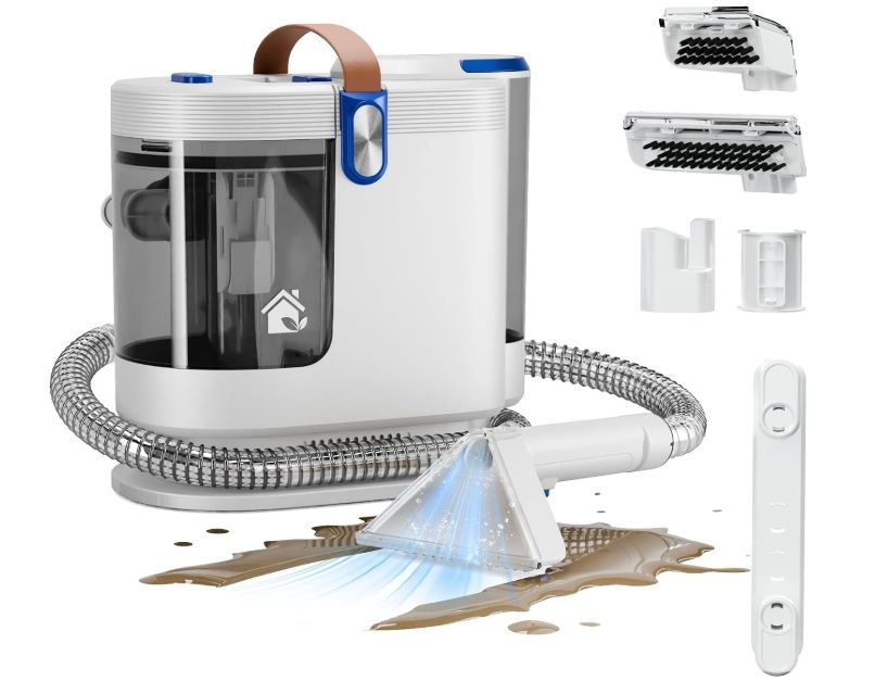 WURESE Portable Carpet Spot Cleaner Machine for Couches, Sofas & Pet Beds WURESE Portable Carpet Spot Cleaner Machine for Couches, Sofas & Pet Beds