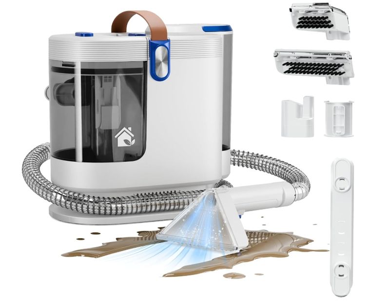WURESE Portable Carpet Spot Cleaner Machine for Couches, Sofas & Pet Beds WURESE Portable Carpet Spot Cleaner Machine for Couches, Sofas & Pet Beds