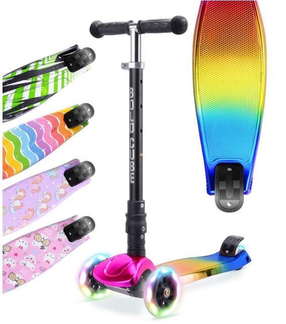 BOLDCUBE Big Fold | Three Wheel Scooter for Children Ages 5-10 Years BOLDCUBE Big Fold | Three Wheel Scooter for Children Ages 5-10 Years