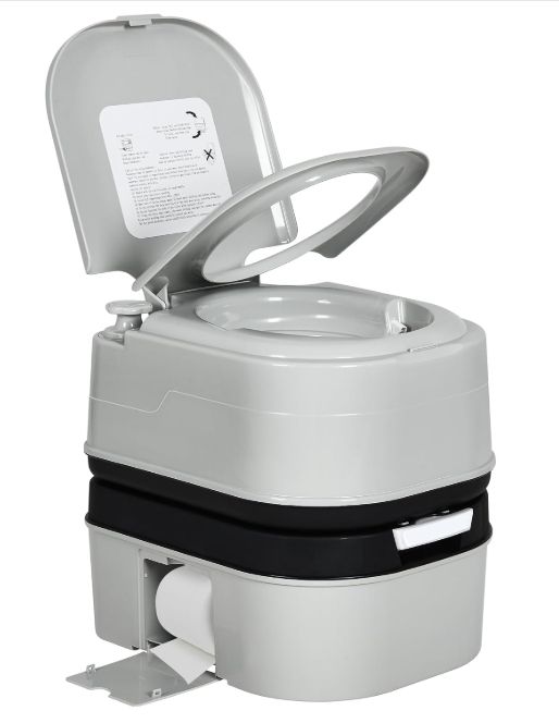 YITAHOME Portable Toilet 6.34 Gallon Camping Porta Potty with Paper YITAHOME Portable Toilet 6.34 Gallon Camping Porta Potty with Paper
