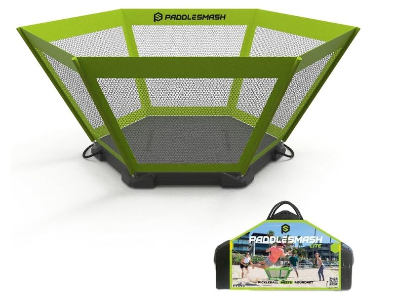 PaddleSmash - Pickleball Yard Game, As Seen on Shark Tank - Beach, Backyard, Lawn