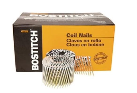 Stanley Bostitch C10p120d Coil Framing Nails, 2"