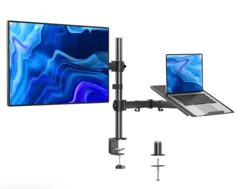 CM2 Laptop & Single Monitor Desk Mount for 13"-32" Screens CM2 Laptop & Single Monitor Desk Mount for 13"-32" Screens