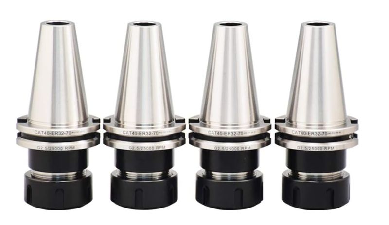 Precision CAT40-ER32-70 Tool Holder Precision Balanced G2.5/25000 RPM 8pc Precision CAT40-ER32-70 Tool Holder Precision Balanced G2.5/25000 RPM 8pc