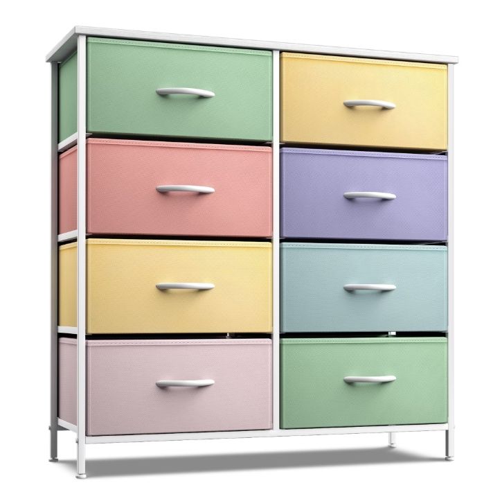 Sorbus Multi-Bin Toy Organizer for Kids Bedroom / Playroom - 8 Color Drawer Sorbus Multi-Bin Toy Organizer for Kids Bedroom / Playroom - 8 Color Drawer