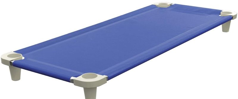 Acrimet Toddler Cot Bed for Kids, Day Care,133 cm x 54 cm, Blue Acrimet Toddler Cot Bed for Kids, Day Care,133 cm x 54 cm, Blue