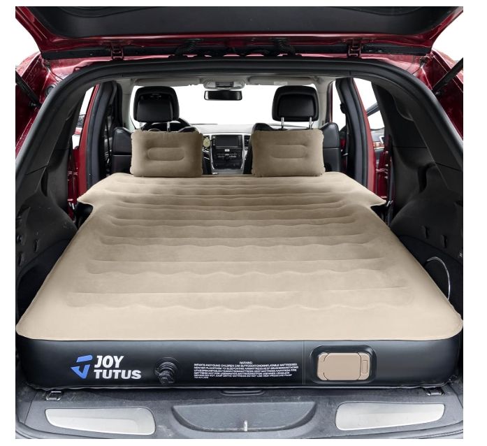 JOYTUTUS SUV Inflatable Mattress for Outdoor Car Camping,Soft Flocking and Extra Thick JOYTUTUS SUV Inflatable Mattress for Outdoor Car Camping,Soft Flocking and Extra Thick
