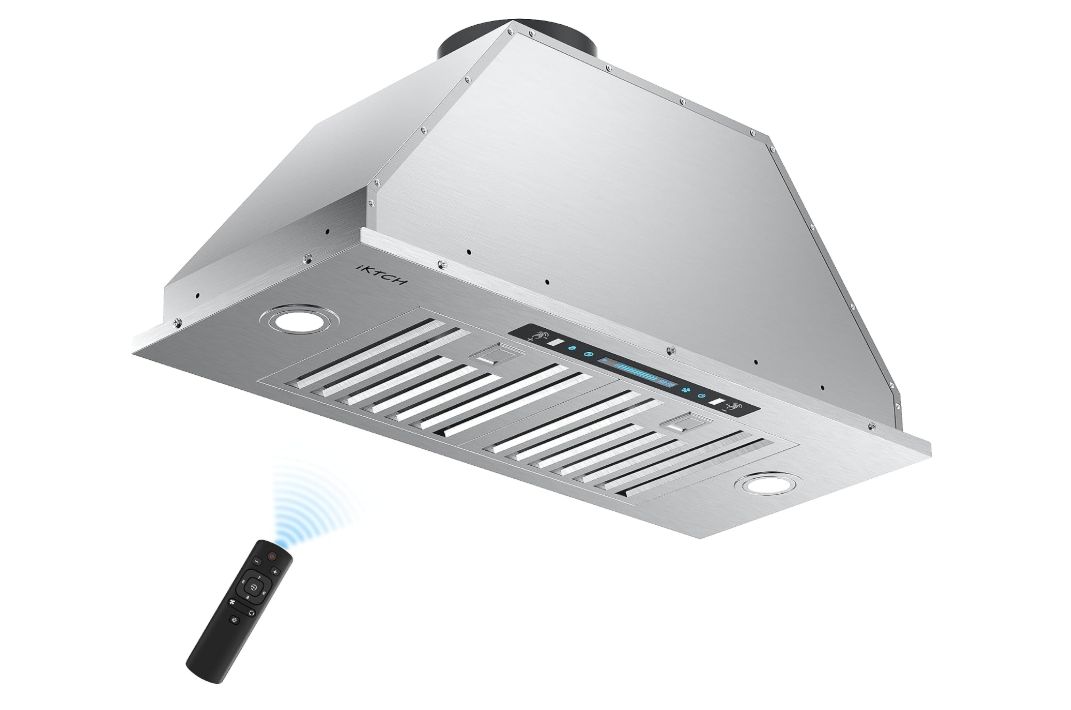 IKTCH 30 inch Built-in/Insert Range Hood 900 CFM, Ducted/Ductless Convertible Duct IKTCH 30 inch Built-in/Insert Range Hood 900 CFM, Ducted/Ductless Convertible Duct