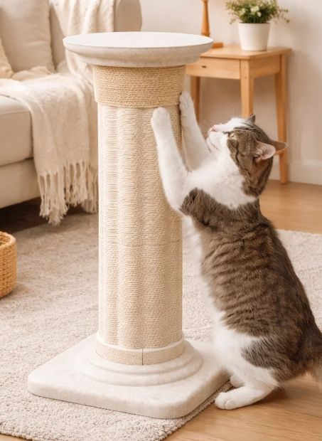 Caesar Roman Pillar Cat Scratcher 31" Tall Caesar Roman Pillar Cat Scratcher 31" Tall