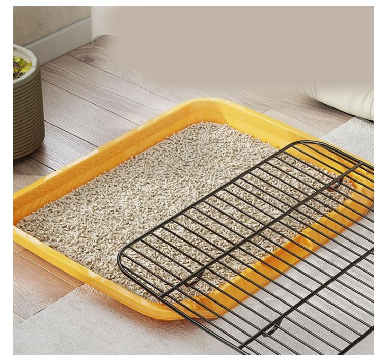Spill Proof Dog Potty Tray | Flat Plate Design for Simple Maintenance Spill Proof Dog Potty Tray | Flat Plate Design for Simple Maintenance