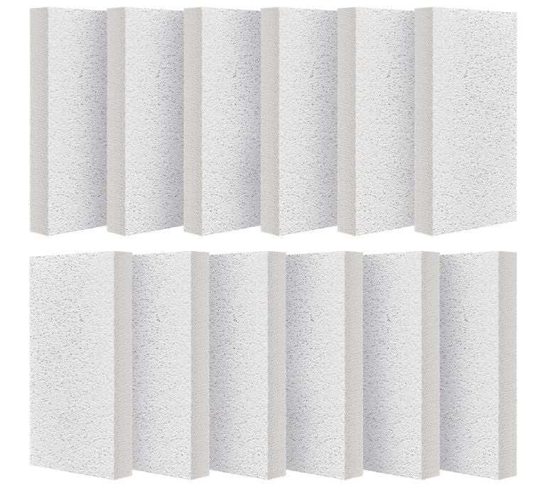 Fire Bricks, WoodStove Firebricks, Size 9" X 4-1/2" X 1-1/4", 12 Pieces Fire Bricks, WoodStove Firebricks, Size 9" X 4-1/2" X 1-1/4", 12 Pieces