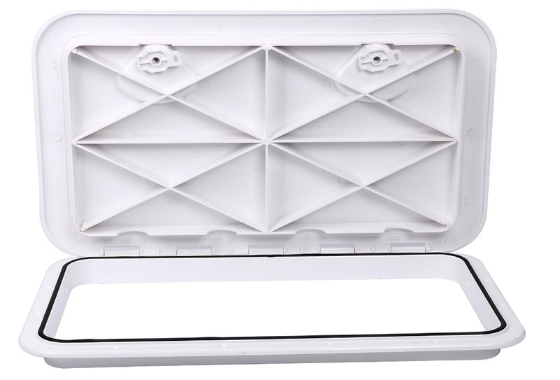 Amarine Made 24" x 14" Access Hatch &amp; LID Marine Boat Yacht Caravan RV -White