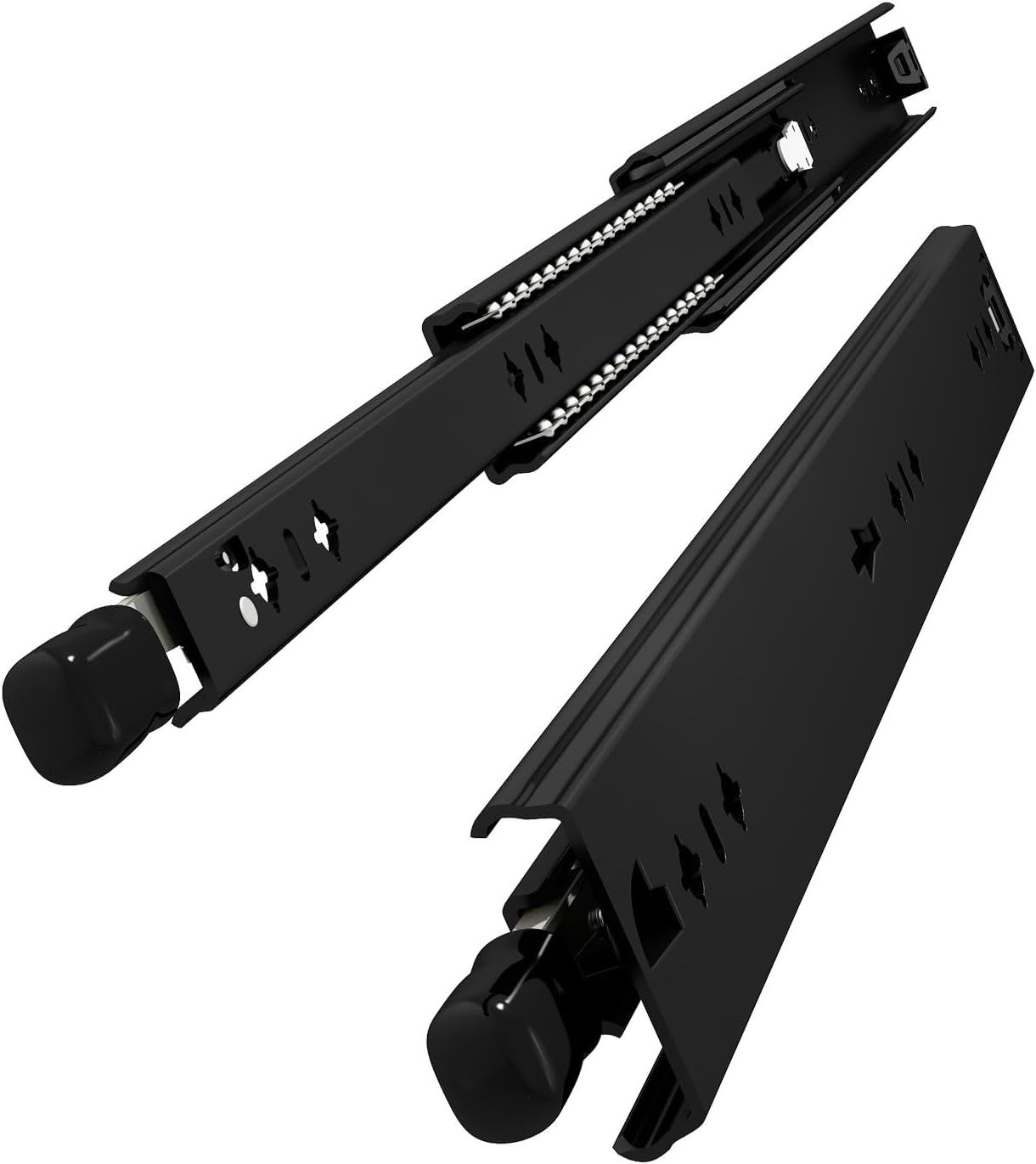 VADANIA 22" Black Heavy Duty Drawer Slide Locking