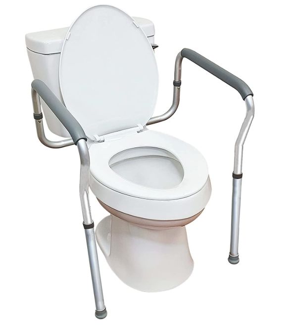 Carex Toilet Safety Frame - Toilet Safety Rails and Grab Bars For Seniors Carex Toilet Safety Frame - Toilet Safety Rails and Grab Bars For Seniors