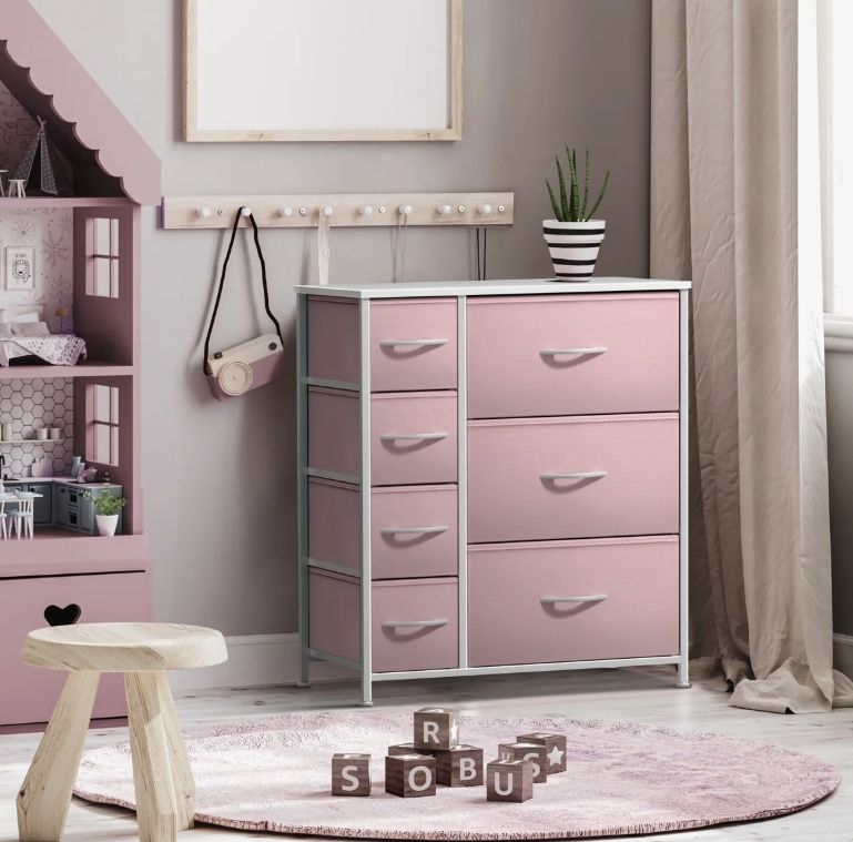 Sorbus Dresser with 7 Drawers - Storage Chest Organizer with Steel Frame Sorbus Dresser with 7 Drawers - Storage Chest Organizer with Steel Frame