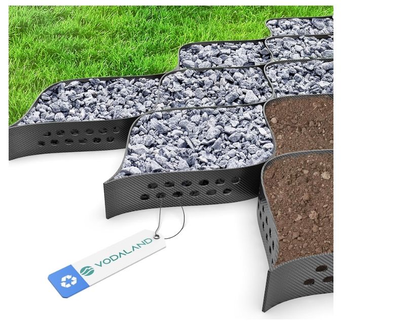 Vodaland - 2 Inch Height Geocell Geo Ground Grid - Polyethylene - Pedestrian Loads Vodaland - 2 Inch Height Geocell Geo Ground Grid - Polyethylene - Pedestrian Loads
