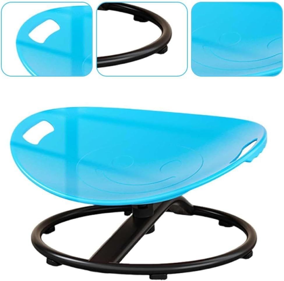 Volivx Sensory Swivel Chair, Vestibular Balance Seat with Handles Volivx Sensory Swivel Chair, Vestibular Balance Seat with Handles