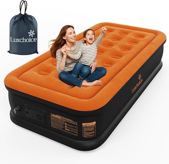 Matelas Gonflable Simple 40CM Built in Electric Pump 2min Air Mattress Twin | Electric Air Matelas Gonflable Simple 40CM Built in Electric Pump 2min Air Mattress Twin | Electric Air