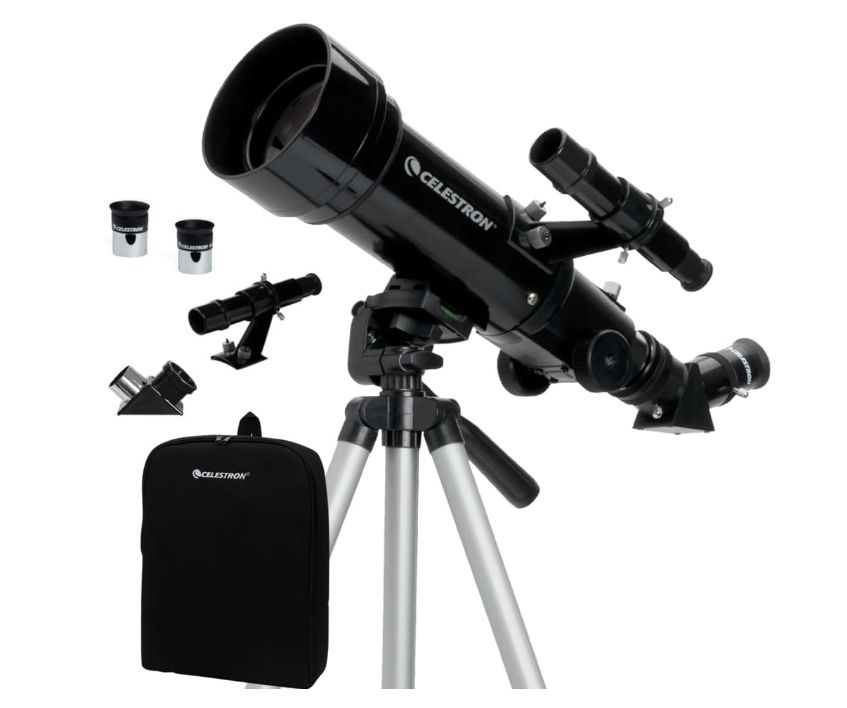 Celestron Travel Scope 70 Portable Refractor Telescope – 70mm Aperture Celestron Travel Scope 70 Portable Refractor Telescope – 70mm Aperture