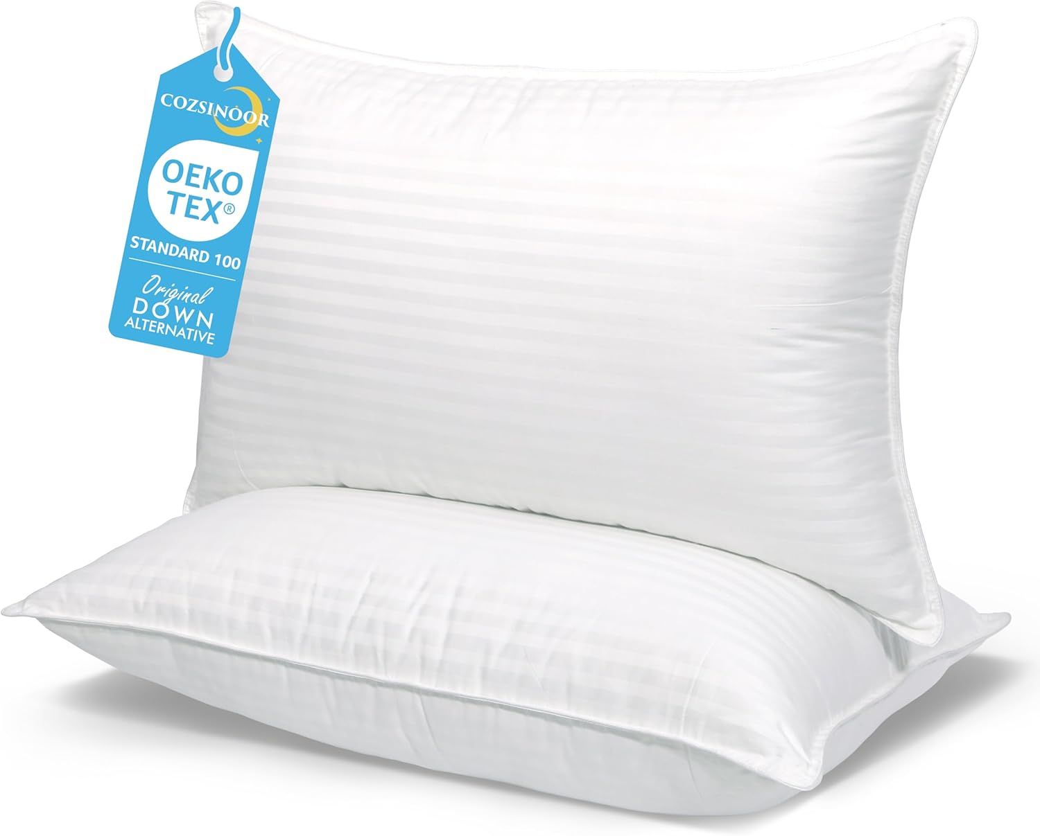 COZSINOOR Bed Pillows for Sleeping Queen Size (Pair) COZSINOOR Bed Pillows for Sleeping Queen Size (Pair)