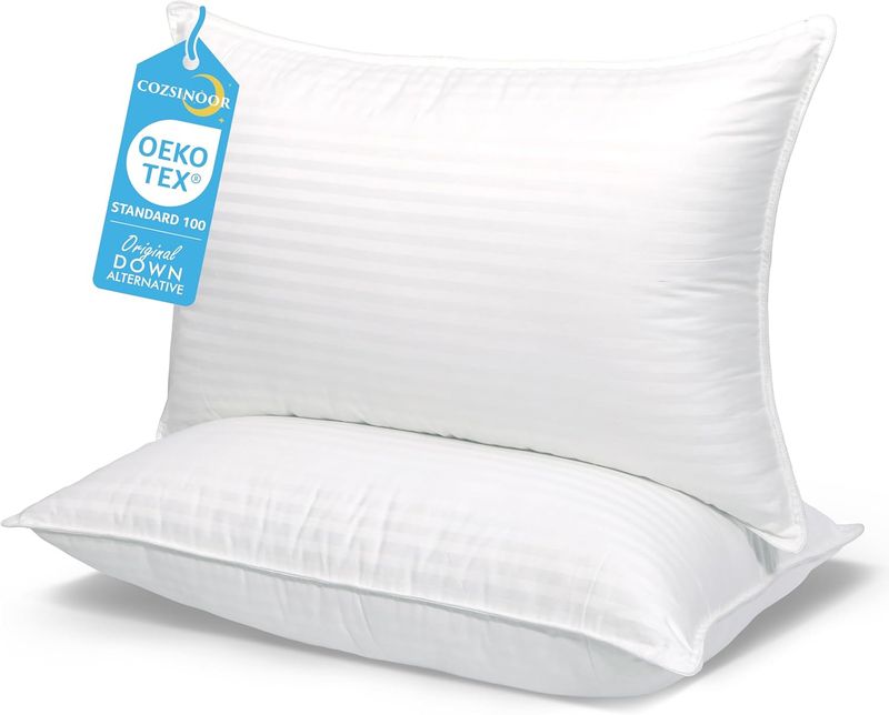 COZSINOOR Bed Pillows for Sleeping Queen Size (Pair)