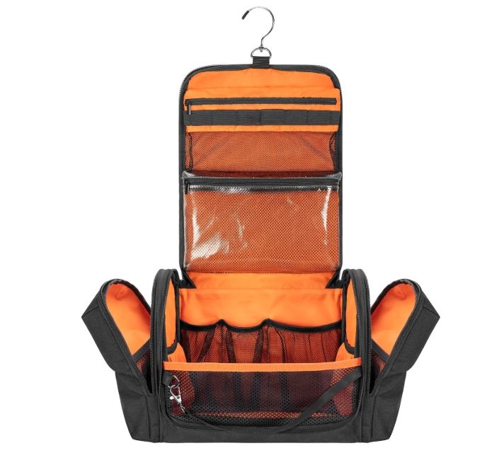 Tactical Toiletry Bag for Men, Large Hanging Dopp Kit Hygiene Bag