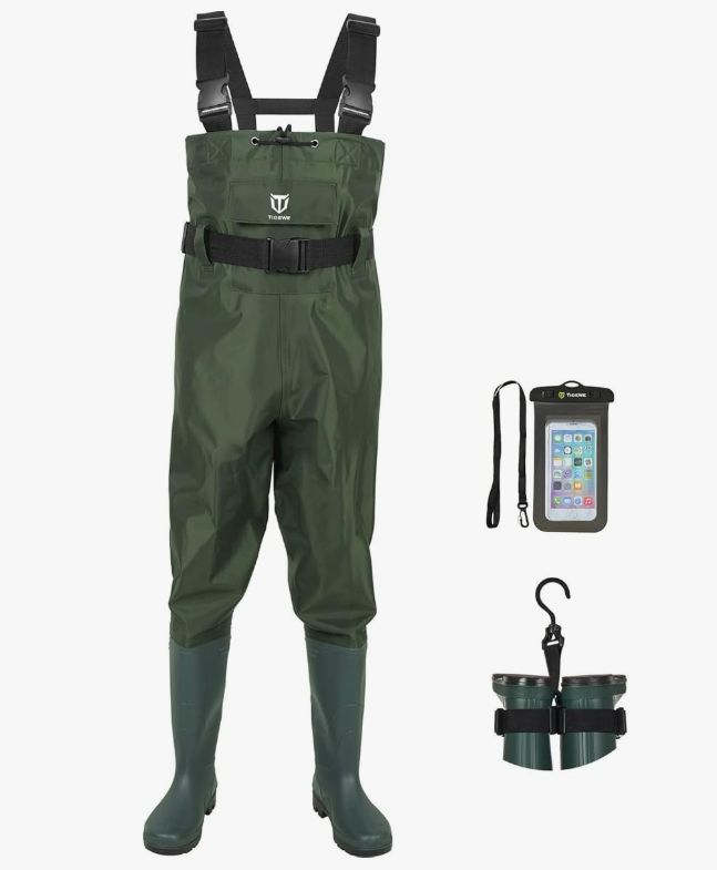 TIDEWE Chest Waders for Men Women, Waterproof Fishing Waders