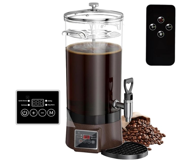 Coffee Urns (Round Wood, 60Cup 9.5L) | Hot Chocolate Machine Coffee Urns (Round Wood, 60Cup 9.5L) | Hot Chocolate Machine