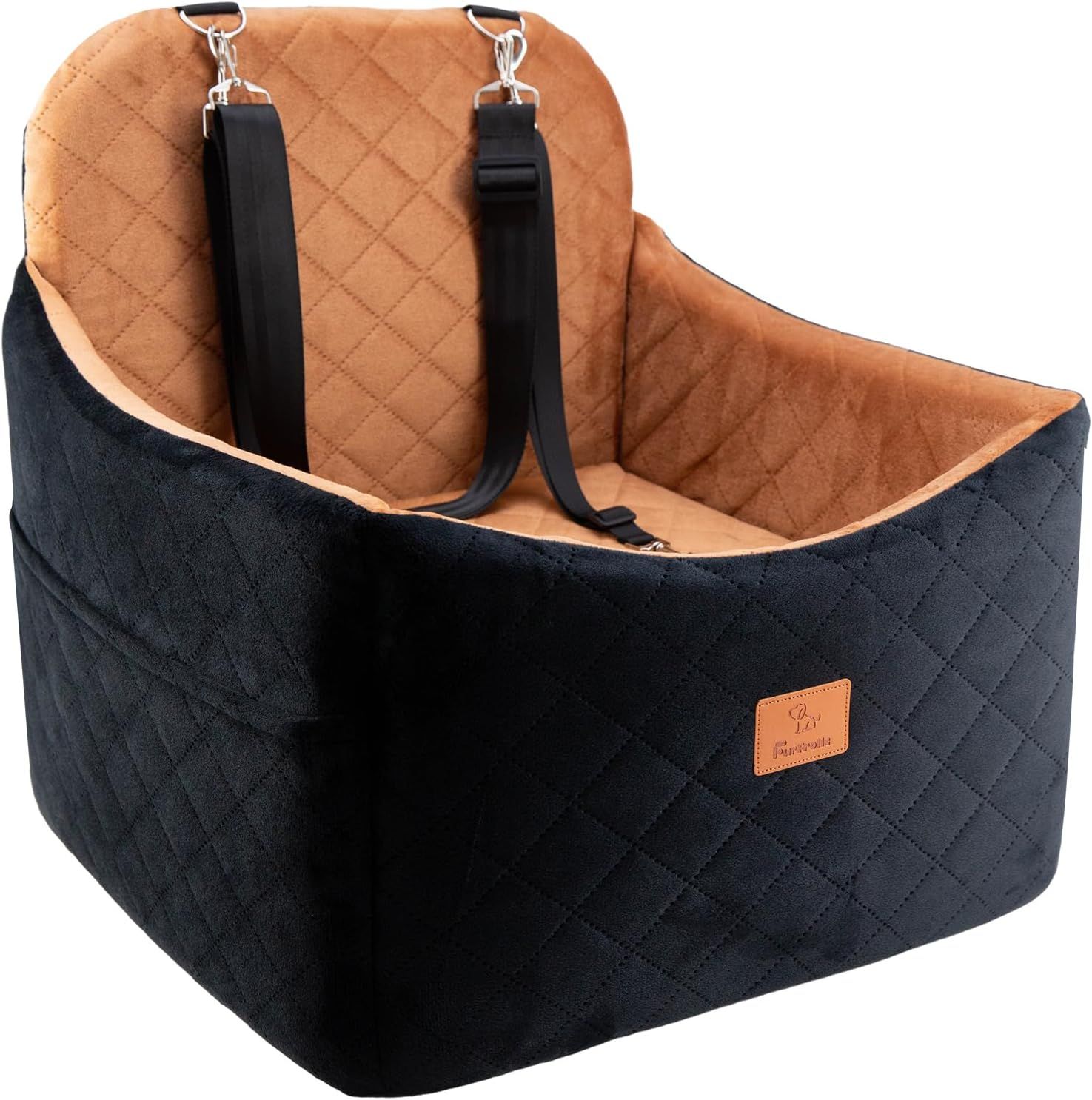 Dog Car Seats for Small/Medium Dogs, FurFrolic Memory Foam Dog Booster Seat for Small Dogs up to 35 lbs, Travel Pet Car Seat Dog Car Seats for Small/Medium Dogs, FurFrolic Memory Foam Dog Booster Seat for Small Dogs up to 35 lbs, Travel Pet Car Seat