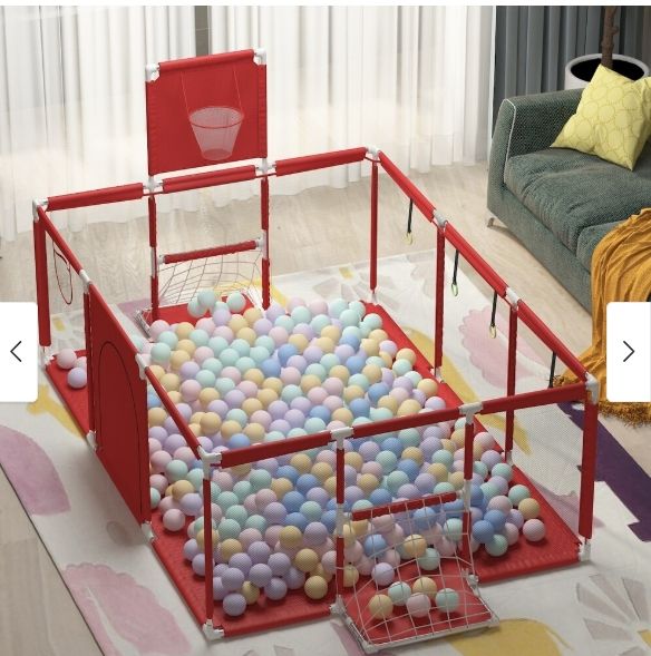 Large Kids Baby Ball Pit Safety Gate Baby Playpen Large Kids Baby Ball Pit Safety Gate Baby Playpen