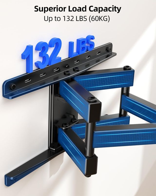 HOME VISION Full Motion TV Wall Mount for Most 32-85 Inch TVs up to 132lbs HOME VISION Full Motion TV Wall Mount for Most 32-85 Inch TVs up to 132lbs