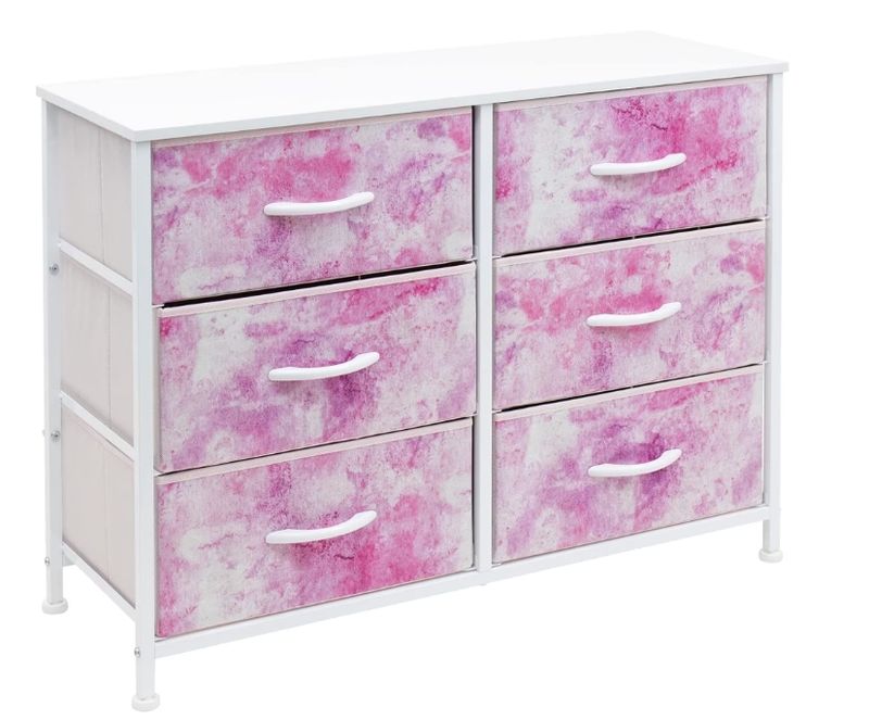 Sorbus Dresser with 6 Drawers - Furniture Storage Chest Sorbus Dresser with 6 Drawers - Furniture Storage Chest